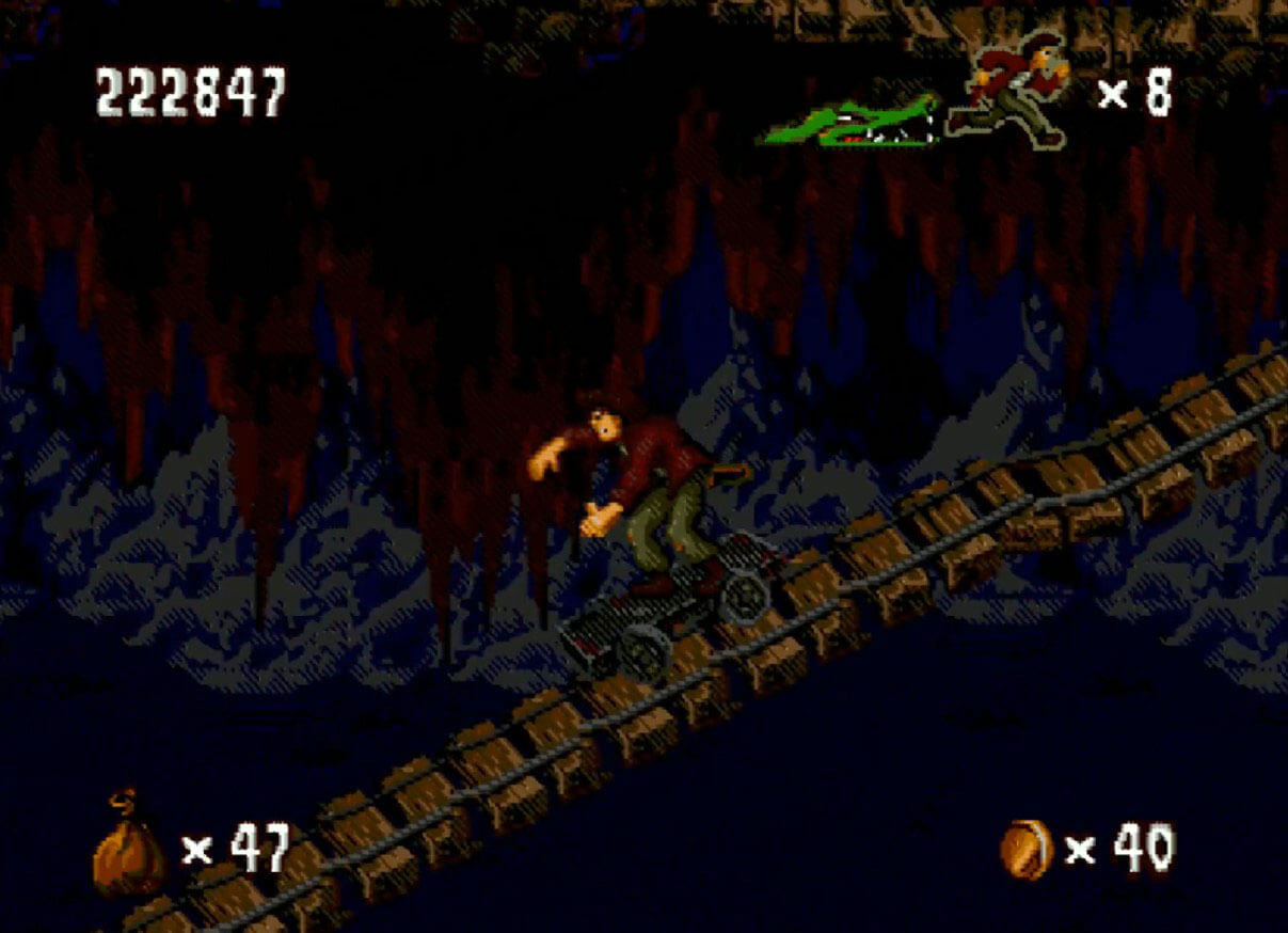 Pitfall - The Mayan Adventure - геймплей игры Sega Mega Drive\Genesis